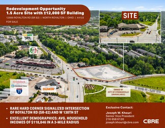 Plus de détails pour 12999 Royalton Rd, North Royalton, OH - Local commercial à vendre
