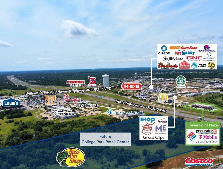 4400 State Highway 6 S, College Station, TX à louer - Photo de l’immeuble – Image 2 sur 5
