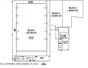 1100 E Parkway S, Memphis, TN à louer Plan d’étage– Image 1 sur 1