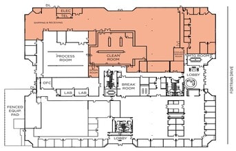 4425-4433 Fortran Dr, San Jose, CA à louer Plan d’étage– Image 1 sur 1