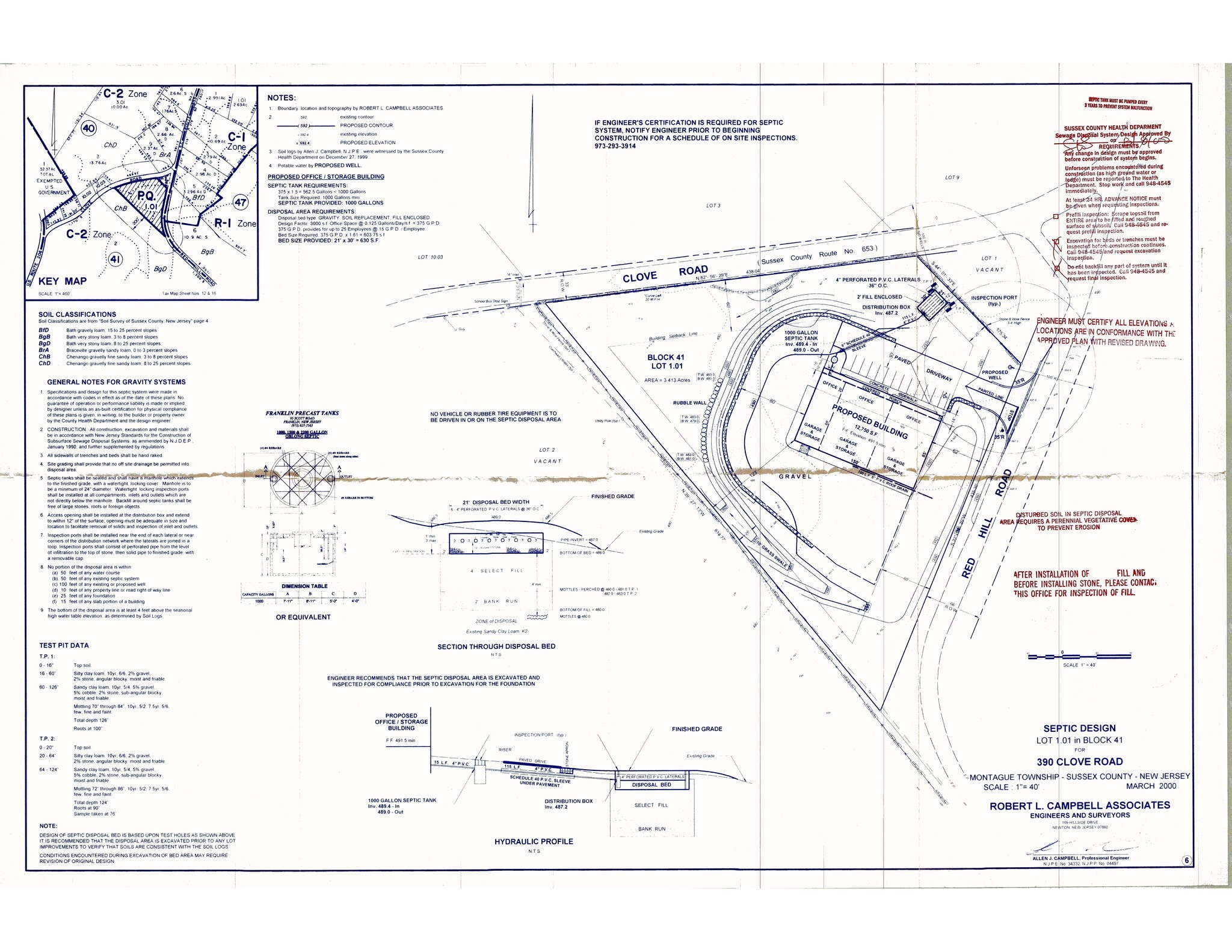 2 Red Hill Rd, Montague, NJ à louer Plan de site– Image 1 sur 1