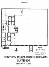 403 Century Plaza Dr, Houston, TX à louer Plan d’étage– Image 1 sur 1