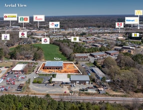 224 Unionville Indian Trail rd, Indian Trail, NC - VUE AÉRIENNE  vue de carte
