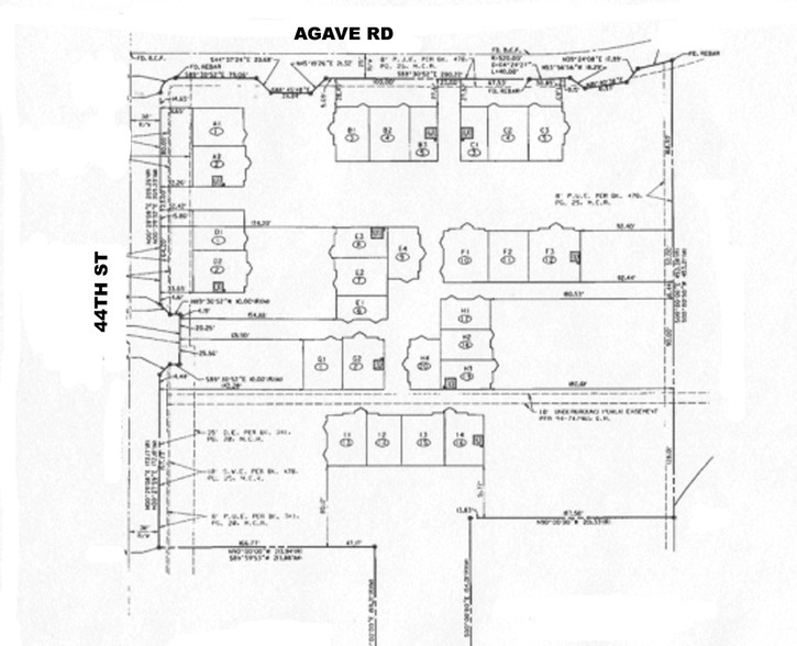 4425 E Agave Rd, Phoenix, AZ à louer - Plan cadastral – Image 2 sur 8