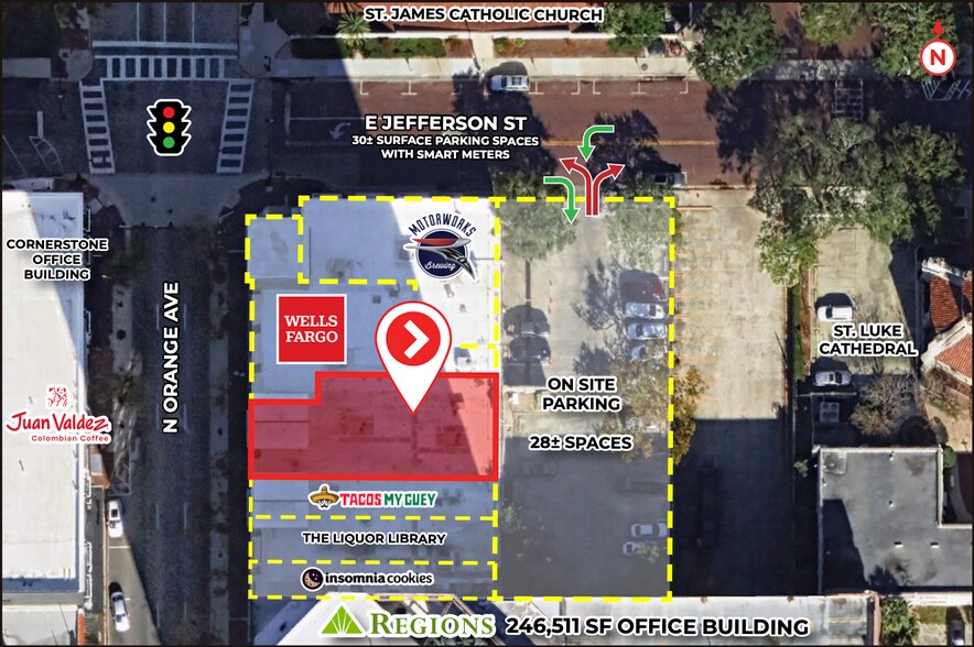 131 N Orange Ave, Orlando, FL à louer - Plan de site – Image 3 sur 5