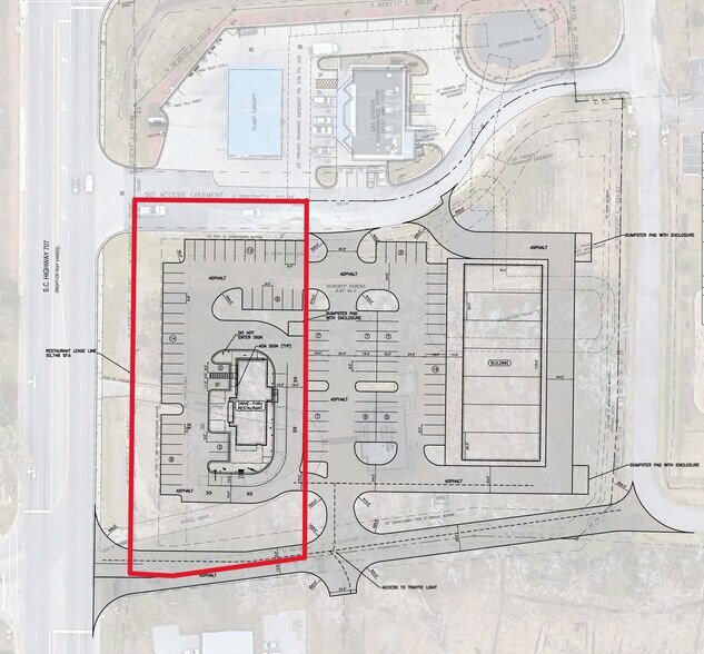 6189 Highway 707, Myrtle Beach, SC à louer - Photo de l’immeuble – Image 2 sur 2
