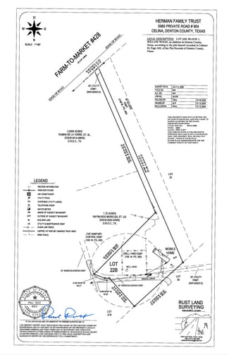 Plus de détails pour 5985 Private Rd, Celina, TX - Terrain à vendre
