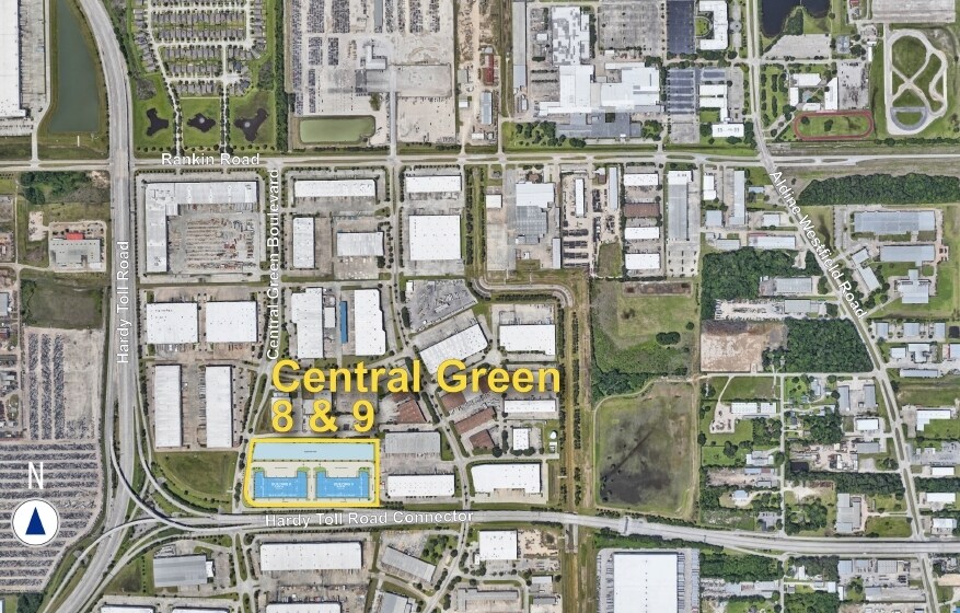 16600 Central Green Blvd, Houston, TX à louer - Aérien – Image 3 sur 4