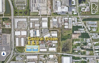 16600 Central Green Blvd, Houston, TX - VUE AÉRIENNE  vue de carte