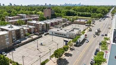 6017-6057 N Western Ave, Chicago, IL - Vue aérienne vue de carte