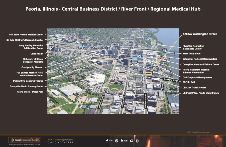 428 SW Washington St, Peoria, IL à louer - Photo de l’immeuble – Image 3 sur 11