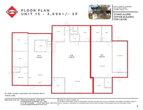 990 Sonoma Ave, Santa Rosa, CA à louer Plan d’étage– Image 1 sur 1