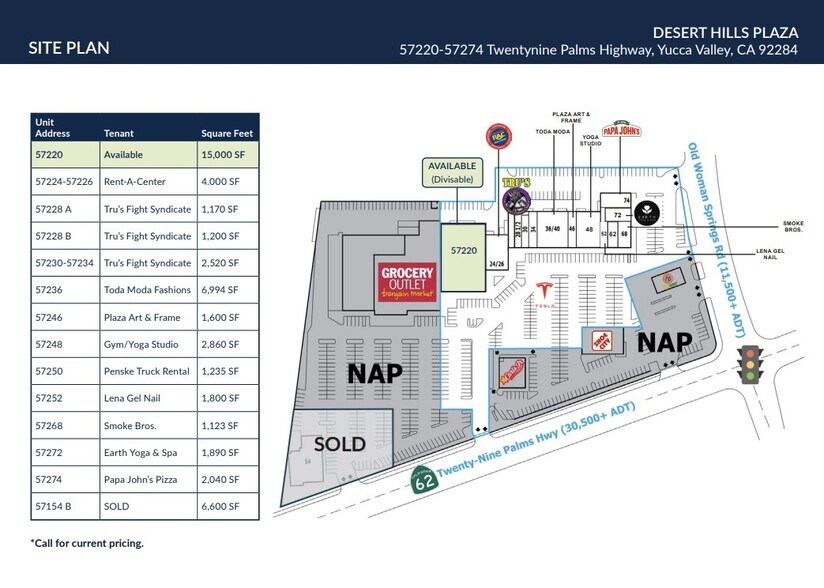 57220-57274 29 Palms Hwy, Yucca Valley, CA à louer - Photo de l’immeuble – Image 3 sur 20