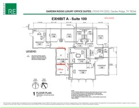 19243 FM 2252, Garden Ridge, TX à louer Plan de site– Image 1 sur 9