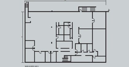 18435 Olympic Ave S, Tukwila, WA à louer Plan d’étage– Image 1 sur 1