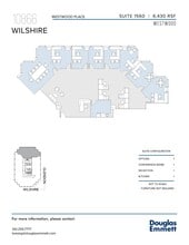 10866 Wilshire Blvd, Los Angeles, CA à louer Plan d’étage– Image 1 sur 1