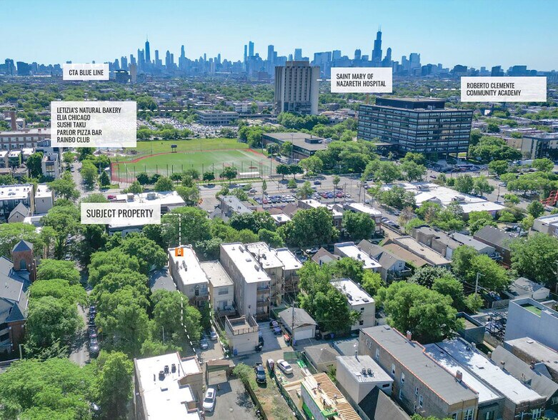 1246 N Artesian Ave, Chicago, IL à vendre - Photo du quartier – Image 2 sur 4