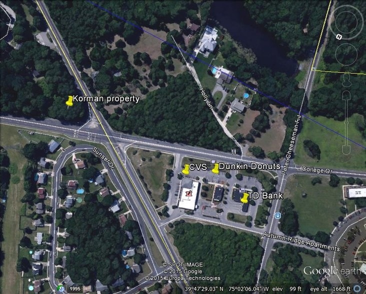 College Drive & Erial Rd, Blackwood, NJ à louer - Aérien – Image 2 sur 3