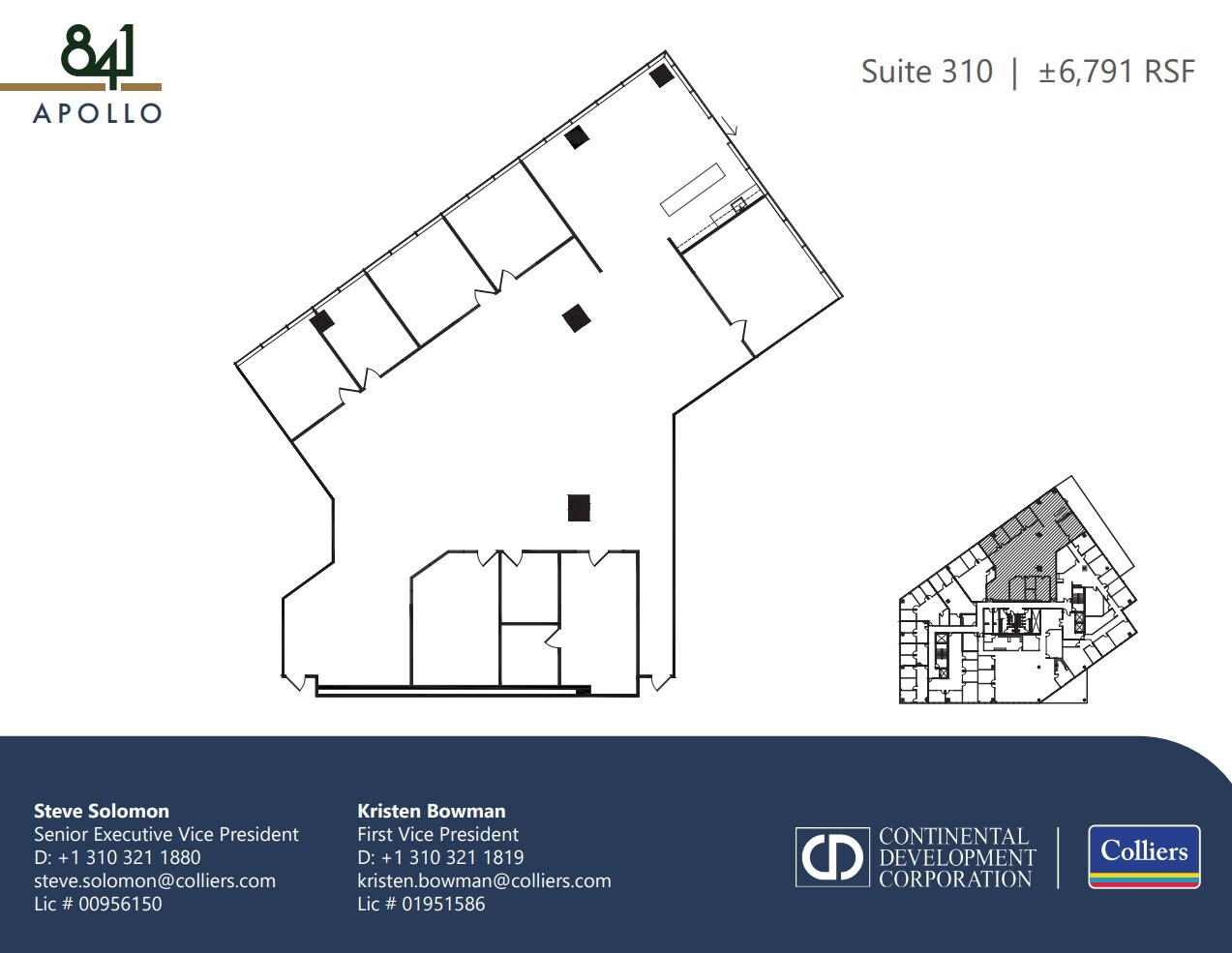 841 Apollo St, El Segundo, CA à louer Plan d’étage– Image 1 sur 1