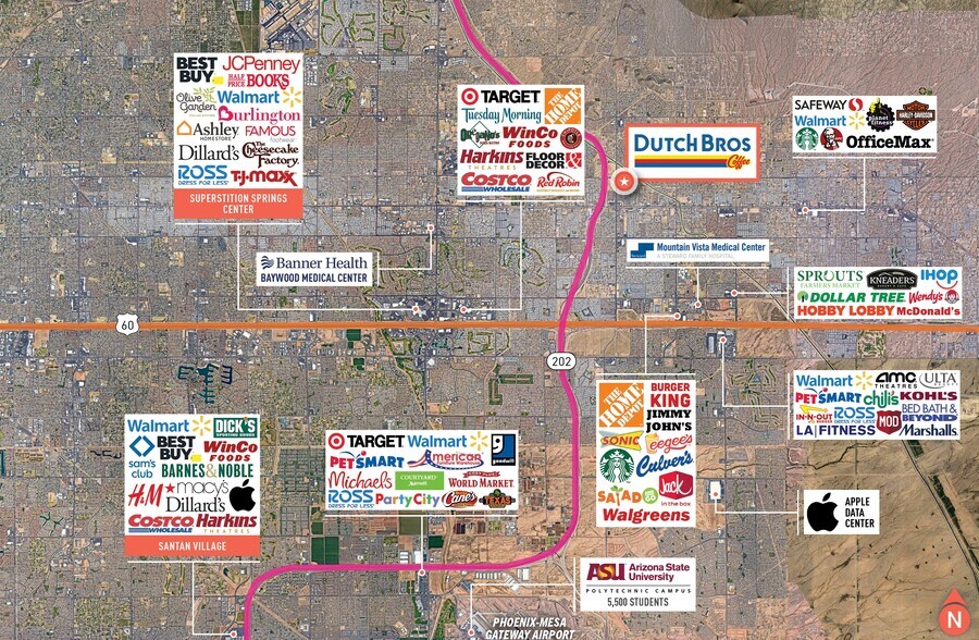 9145 University Dr, Mesa, AZ à vendre - Photo de l’immeuble – Image 2 sur 5