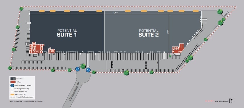 3129 Corporate Pl, Hayward, CA à louer Plan de site– Image 1 sur 1