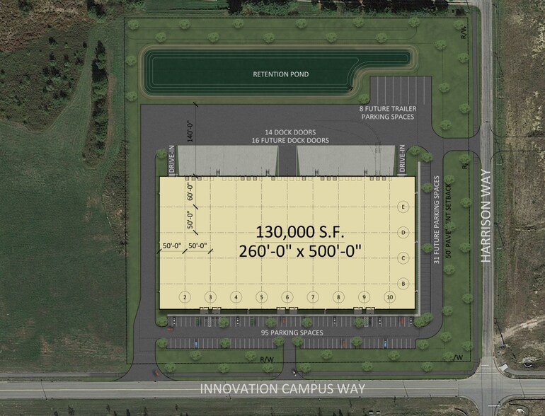 9360 Innovation Campus Way, New Albany, OH à louer - Plan de site – Image 3 sur 7