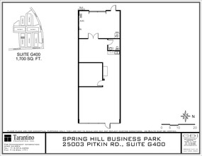 25003 Pitkin Rd, Spring, TX à louer Plan de site– Image 1 sur 1