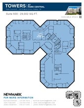 12750 Merit Dr, Dallas, TX à louer Plan d’étage– Image 1 sur 2