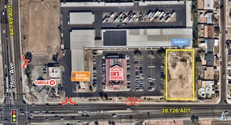 Plus de détails pour 7402 W McDowell Rd, Phoenix, AZ - Terrain à louer
