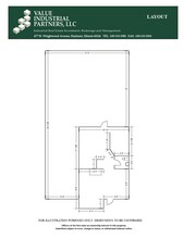 245 W Roosevelt Rd, West Chicago, IL à louer Plan d’étage– Image 1 sur 1