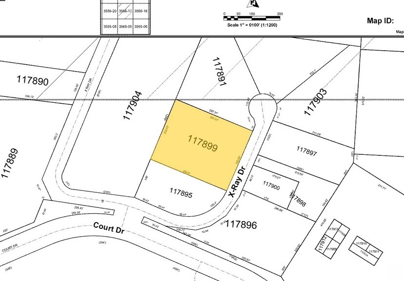1038 X Ray Dr, Gastonia, NC à louer - Plan cadastral – Image 2 sur 6