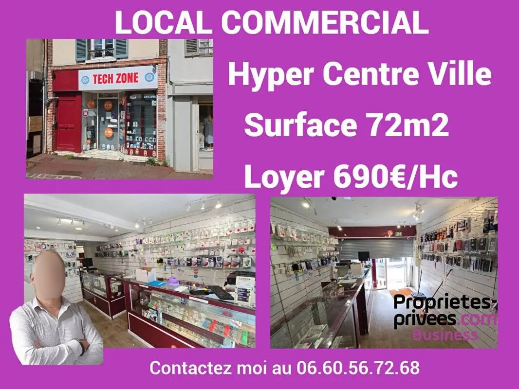 Local commercial dans Dreux à louer Photo de l’immeuble– Image 1 sur 13