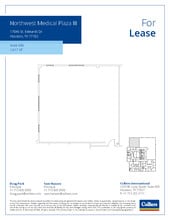 800 Peakwood Dr, Houston, TX à louer Plan d’étage– Image 1 sur 1