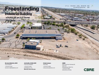 Plus de détails pour 3711 Paseo del Norte NE, Albuquerque, NM - Industriel/Logistique à louer