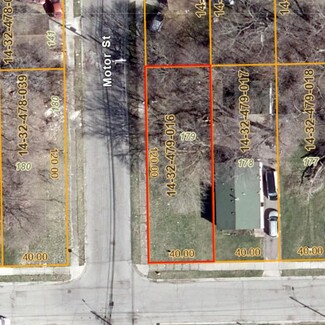 Plus de détails pour 240 Hughes Ave, Pontiac, MI - Terrain à vendre