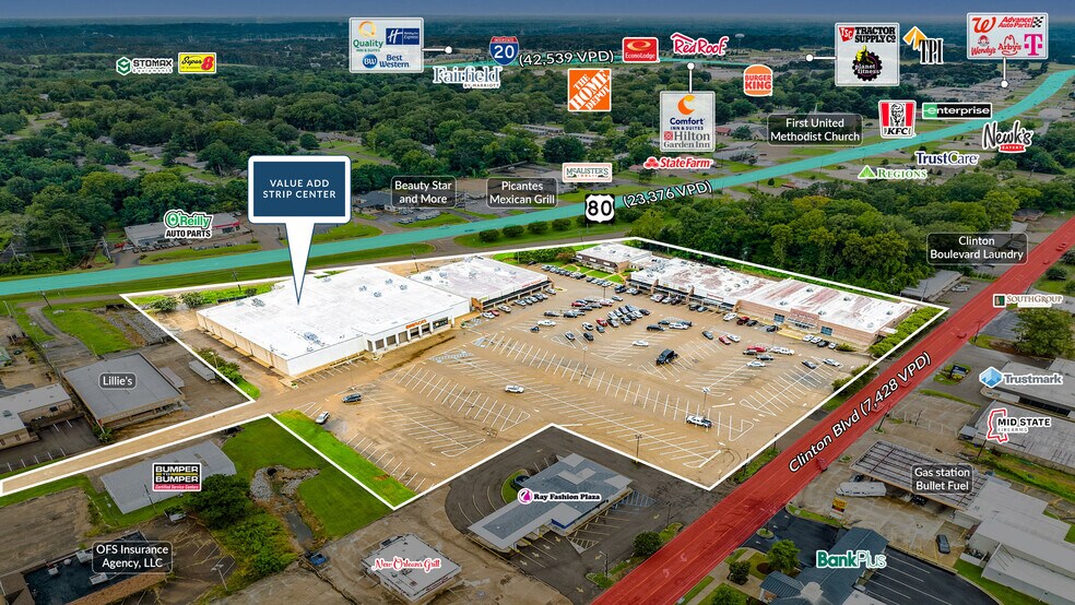 200 Clinton Blvd, Clinton, MS à vendre - Photo de l’immeuble – Image 3 sur 5