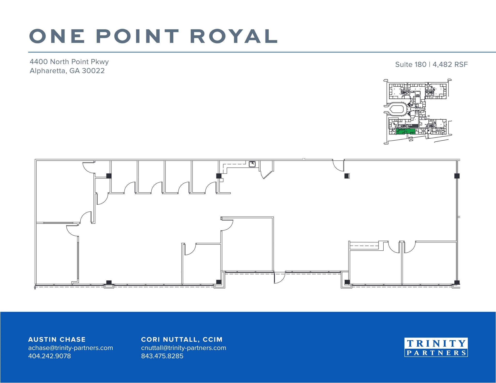 4400 North Point Pky, Alpharetta, GA à louer Plan de site– Image 1 sur 1
