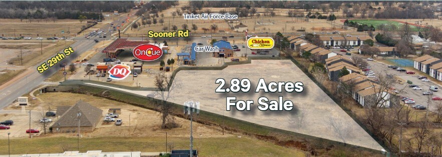 SE 29th St & Sooner Rd, Del City, OK à vendre Photo de l’immeuble– Image 1 sur 3