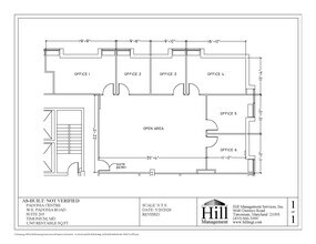 30 E Padonia Rd, Timonium, MD à louer Plan d’étage– Image 1 sur 1