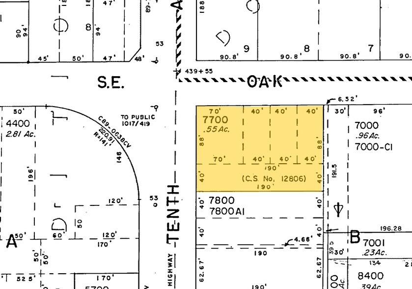 422 SE 10th Ave, Hillsboro, OR à louer - Plan cadastral – Image 3 sur 6