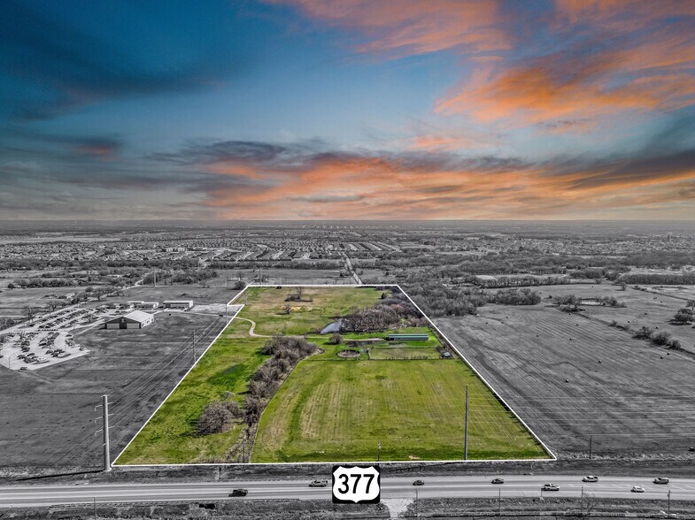 TBD Highway 377, Aubrey, TX à vendre - Aérien – Image 1 sur 18