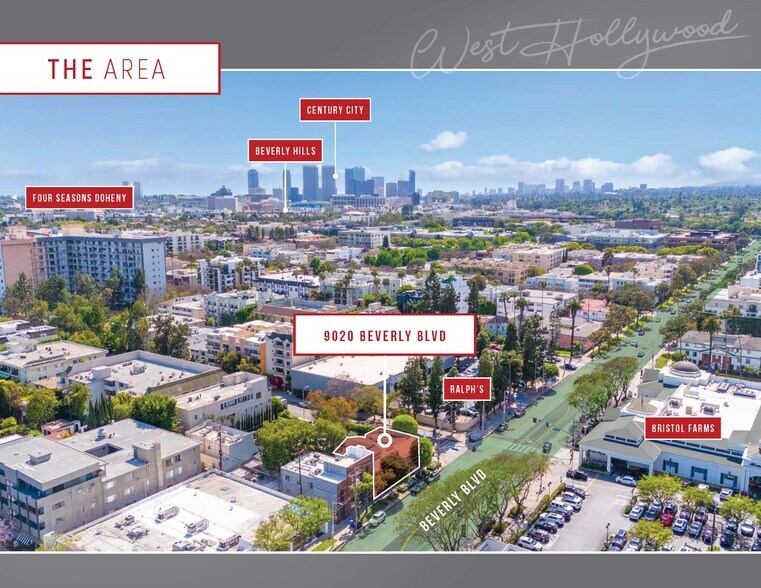 9020 Beverly Blvd, West Hollywood, CA à louer - Photo de l’immeuble – Image 2 sur 13