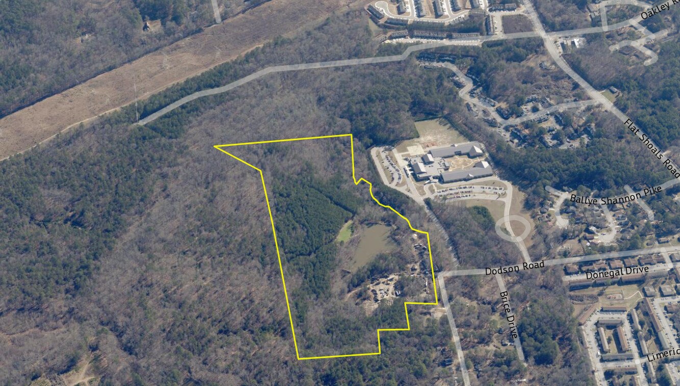 40 +/- Acres Dodson Rd, Union City, GA à vendre Aérien– Image 1 sur 2