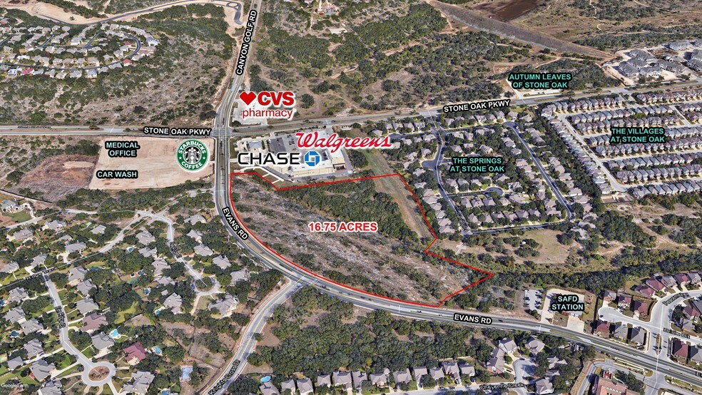Evans Rd, San Antonio, TX à vendre - Photo principale – Image 1 sur 10