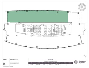 900 Wilshire Blvd, Los Angeles, CA à louer Plan d’étage– Image 1 sur 1