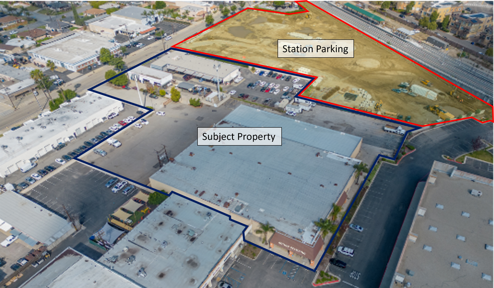 Glendora Large Scale TOD Opportunity portefeuille de 3 biens à vendre sur LoopNet.fr - Aérien – Image 3 sur 9