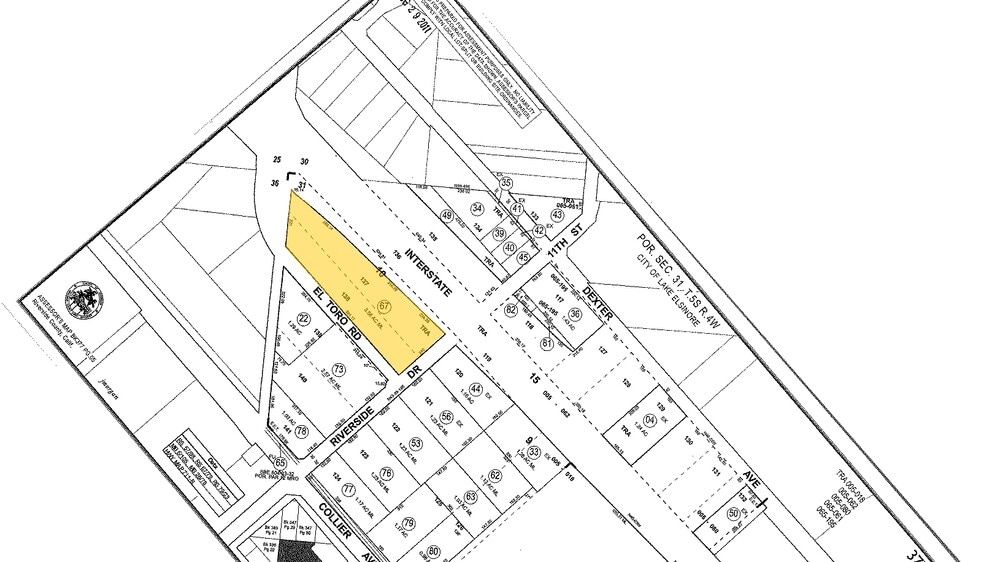 29135 Riverside Dr, Lake Elsinore, CA à vendre - Plan cadastral – Image 3 sur 3