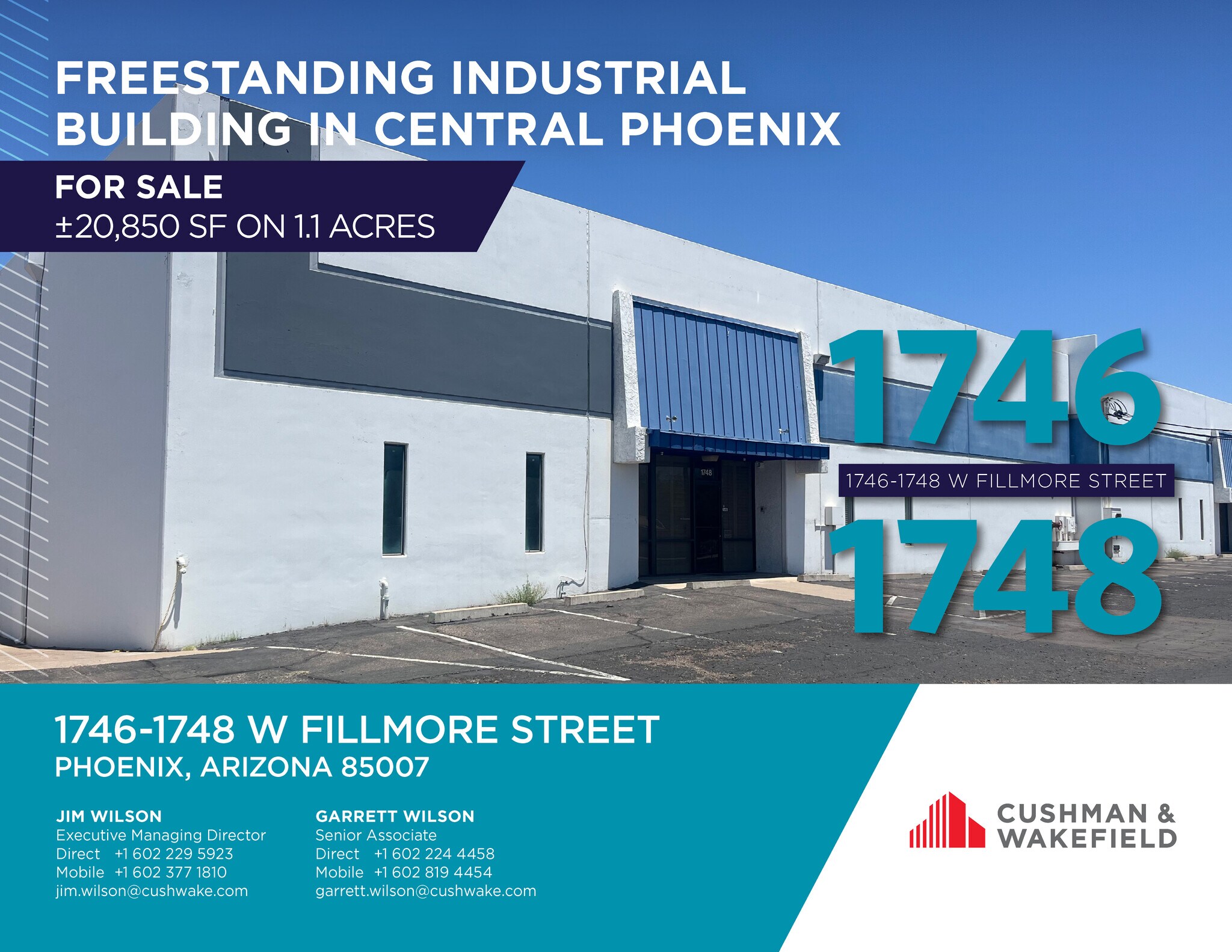 1746-1748 W Fillmore St, Phoenix, AZ à vendre Photo de l’immeuble– Image 1 sur 6