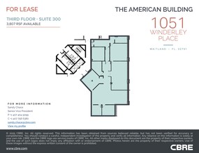 1060 Maitland Center Commons, Maitland, FL à louer Plan de site– Image 1 sur 4