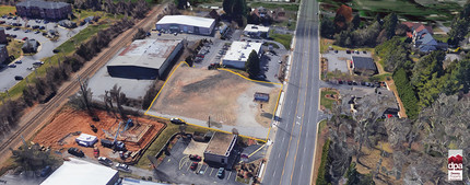 1260 Hendersonville Rd, Asheville, NC - VUE AÉRIENNE  vue de carte - Image1